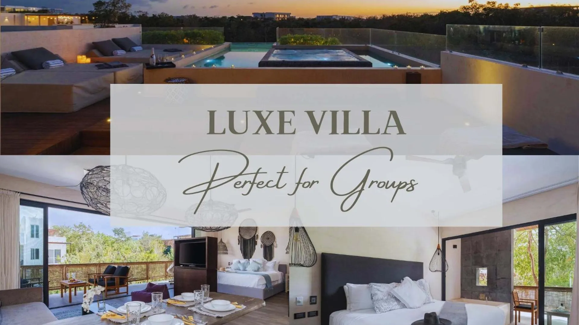 Villa Exclusive 20 Guest Hotel Pool Tubs And Concierge Tulum